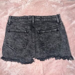 High-Waisted Denim Jean Shorts